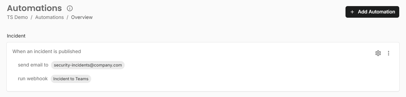 Active Webhook